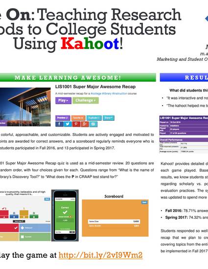 Utilizing Kahoot to assess understanding - IT Teaching Resources