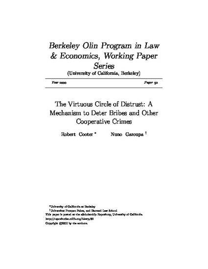 Robert Cooter - Berkeley Law